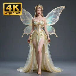 fully body pose, beautiful adult fairy queen, highly detailed, 4 k, hdr, smooth, sharp focus, high resolution, award - winning photo, artgerm, photorealistic