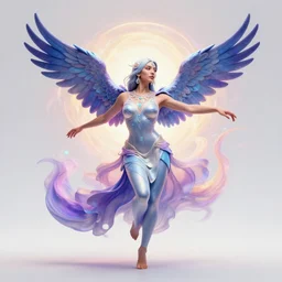 of zoelea ixchel no ra, dancing eagle woman engulfed in funkadelic aura, surreal illustration, alphonse mucha, rhads, ross tran, artstation, artgerm, octane render, 1 6 k
