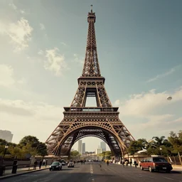 digital art of a steampunk paris. eiffel tower in a steampunk style trending on artstation, favorites on deviantart