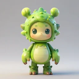 cute humanoid figure plant monster, highly detailed, digital art, sharp focus, trending on art station, anime style