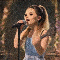 a wholesome cottagecore illustration of Ariana Grande singing, singing, studio Ghibli, Pixar and Disney animation, sharp, Rendered in Redshift and Unreal Engine 5 by Greg Rutkowski, Bloom, dramatic lighting