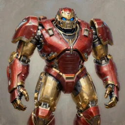 hulkbuster armor, extremely detailed oil painting, unreal 5 render, rhads, bruce pennington, studio ghibli, tim hildebrandt, digital art, octane render, beautiful composition, trending on artstation, award - winning photograph, masterpiece