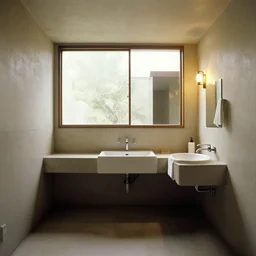 a bathroom by frank lloyd wright