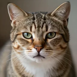 photo of a very sad cat crying tears