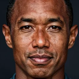tiger woods by kehinde wiley and rembrandt. photorealistic facial features, detailed face, ultra high details, large, close - up.