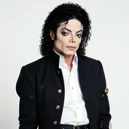 michael jackson as napoleon bonaparte, photo, dslr, studio