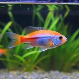 convict cichlid hybrid aquarium