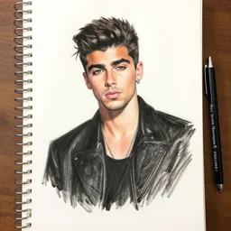 zayn malik, drawn by Valentina Remenar