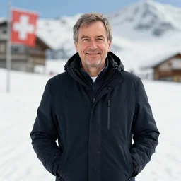 Award-winning photograph of a Swiss man