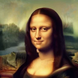 Mona Lisa Poker face