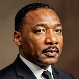 Martin Luther king, portrait by David friedric