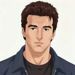 anime portrait of Jean Claude van Damme as an anime man by Stanley Artgerm Lau, WLOP, Rossdraws, James Jean, Andrei Riabovitchev, Marc Simonetti, and Sakimichan, trending on artstation