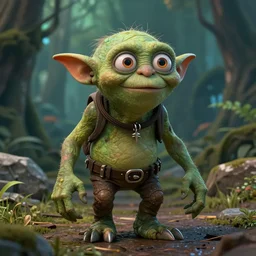 Gollum from dmt realm , ultra realism, 4k,