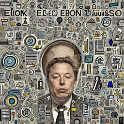 elon musk by Jason Edmiston,