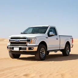 ford f 1 5 0 truck in the desert