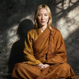 cate blanchett as buddhist monk