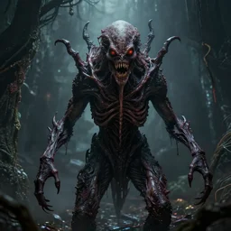 megalophobia, eldritch horror, eldritch monster, hyperrealistic, octane render, very detailed, found-footage