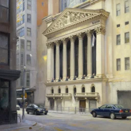 wall street by thomas kinkade