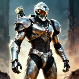 movie poster for metroid, airbrush by john alvin