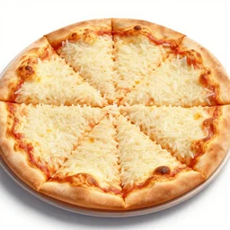 pizza with rice as a toppping