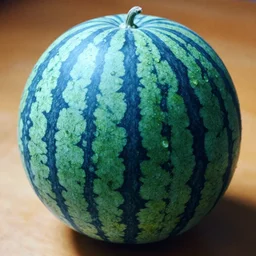 a blue watermelon.