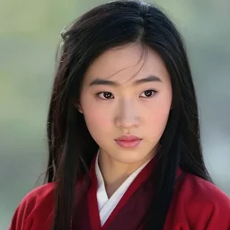 close - up photo of mulan by martin schoeller