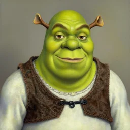shrek portrait by jenny saville