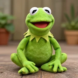 kermit the frog 9 9 9 9, realistic