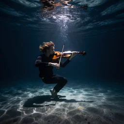 Underwater concerto by Trent Parke
