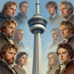 close up sci - fi cn tower poster, cn tower skin, elegant, highly detailed, centered, digital painting, concept art, smooth, sharp focus, illustration, artgerm, tomasz alen kopera, peter mohrbacher, donato giancola, joseph christian leyendecker, wlop, frank frazetta