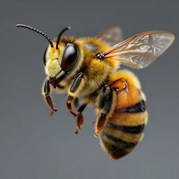 portrait of a human bee chimera, very sharp, detailed, high quality, by greg rutkowski, artgerm