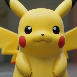 close up of pikachu wearing latex, cinematographic shot, by daniel f. gerhartz