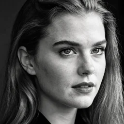 black and white vogue closeup portrait by herb ritts of a beautiful female model, young nicole kidman, high contrast