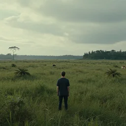 neil blomkamp film landscape, hyper realistic