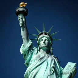 the statue of liberty carrying the earth through space, epic digital art, cinematic, trending on artstation, superb detail 8 k masterpiece