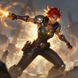Morty  as an Apex Legends character digital illustration portrait design by, Mark Brooks and Brad Kunkle detailed, gorgeous lighting, wide angle action dynamic portrait