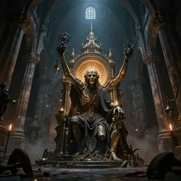 dire monastery dangerous arcane arts lose soul, dramatic lighting, 8k resolution,