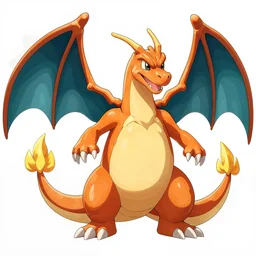 a ultra detailed illustration of a charizard, by Rafal Olbinski, trending on ArtStation,