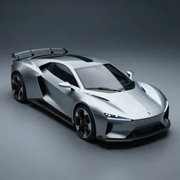 a futuristic prototype car, made to appeal to weeaboos