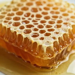 photo of { honey comb }, macro image