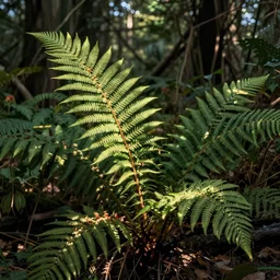 jurassic ferns by van gogh