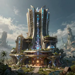 a beautiful hyperdetailed highly detailed industrial architecture bastion nature urbex unfinished building by pierre de meuron, cgsociety galactic elysian crystal vice city scumm bar bioshock futuristic gem atlantis otherworldly sea azeroth apocalyptic venus retro at night poppy, archdaily, wallpaper, highly detailed, trending on artstation.