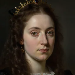 gothic princess closeup face portrait. by william - adolphe bouguerea, highly detailed
