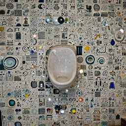 toilets, moody, cinematic colors, bokeh