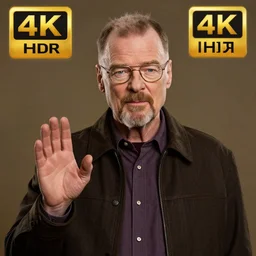 Walter White in Kurzgesagt, 4k HDR
