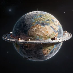 treasure planet in space, hyper realism, intricate, realistic, 3 d render, detailed, studio shot, unreal engine 5, octane, high definition, artstation, concept art, behance, space, treasure planet disney map