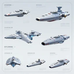 infographic, schematics of all starfleet ship, star trek, on realistic hud, ultra detailed, 8k