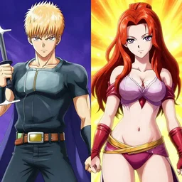 saitama one punch man vs monalisa