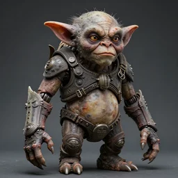photo taken of an epic intricate, ultra detailed, super realistic gritty, exquisitely weathered animatronic movie prop of a lifelike sculpture of a gremlin creature created by weta workshop, portrait, photorealistic, sharp focus, 4 0 0 0 k, f 1. 4