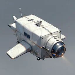 the milk box spaceship, concept art